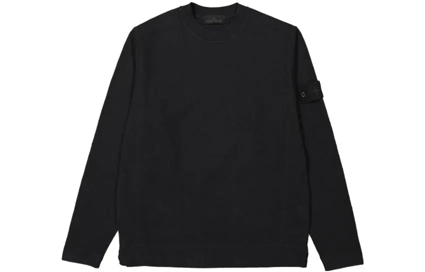 STONE ISLAND STONE ISLAND SS23 GHOST PIECES Ghost Sweatshirt Men's Black