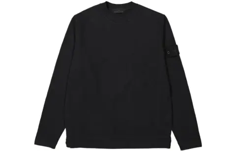 STONE ISLAND STONE ISLAND SS23 GHOST PIECES Ghost Sweatshirt Men's Black