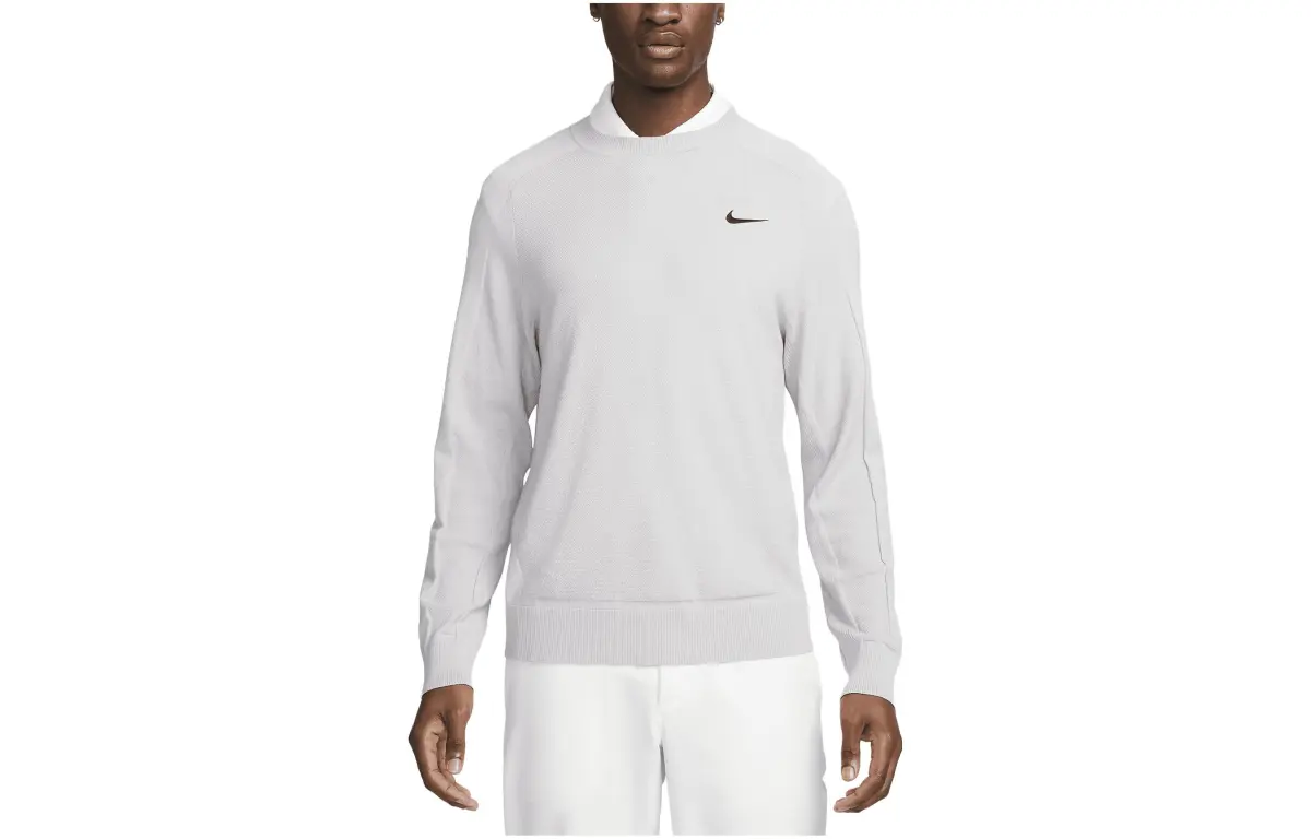 Nike Sweatshirts Men's Gray Crew Neck Moderate Other
