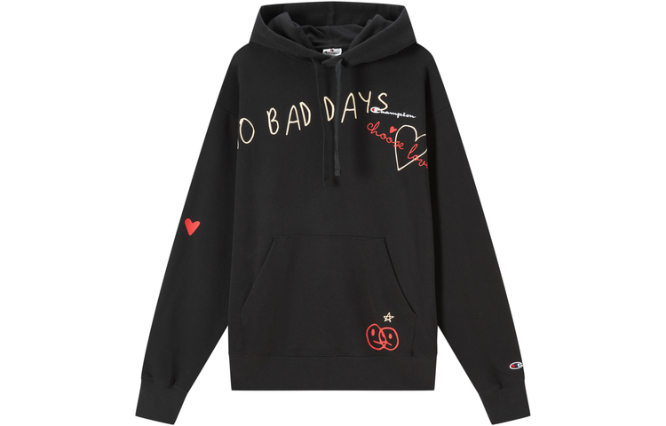 Худи Champion SS23 Graffiti (серое)
