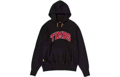 Timberland FW23+81 3 Sweatshirts Unisex Black Hooded Moderate Regular