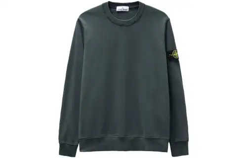 STONE ISLAND Compass Patch Crewneck Sweatshirt