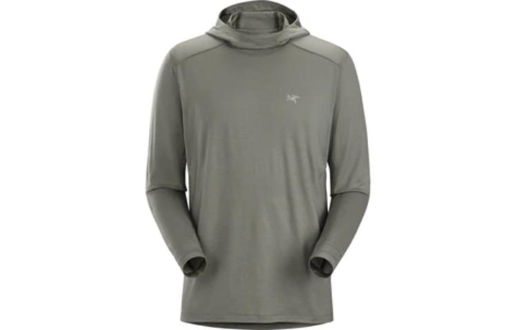 Мужское худи Arcteryx Ionia Merino Wool (серое)