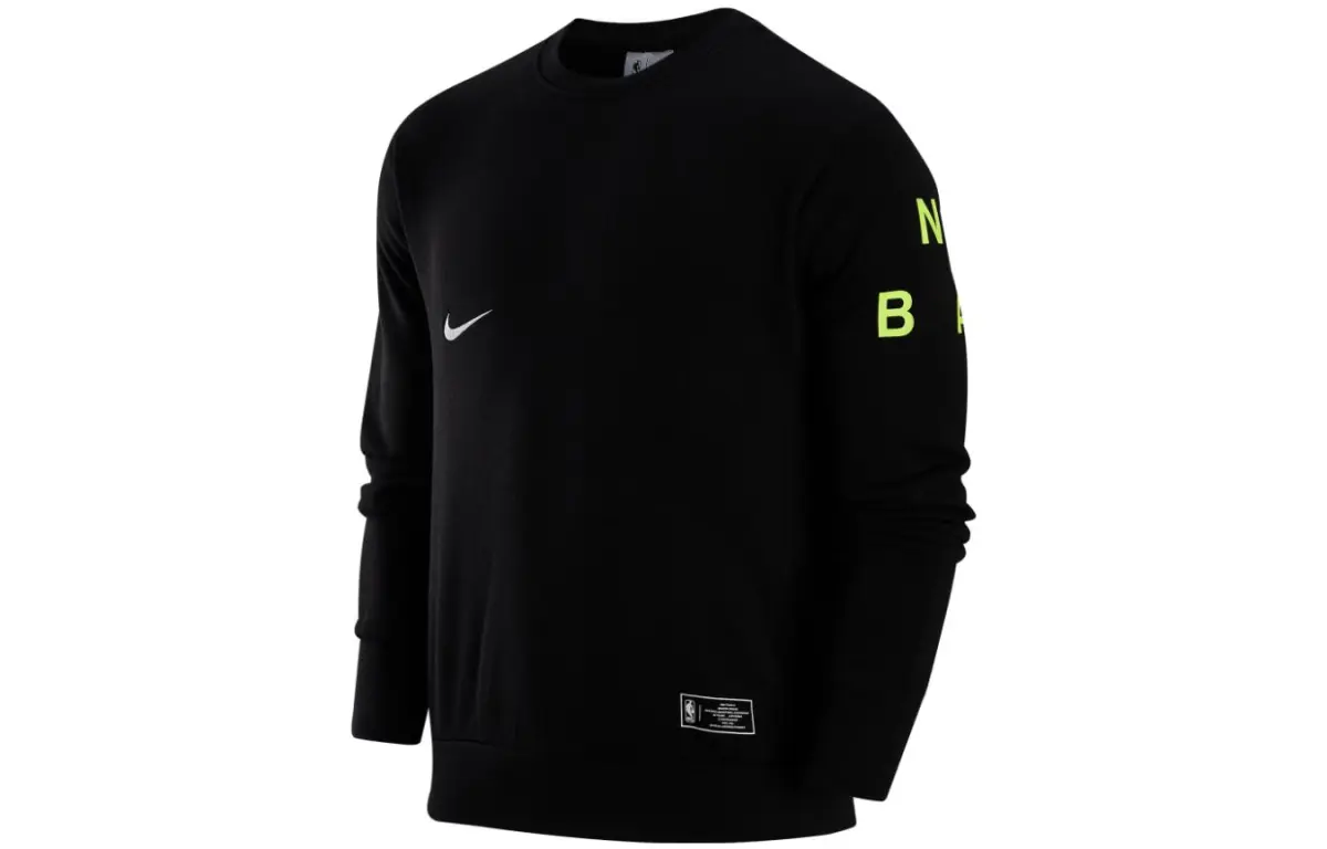 Nike NBA TEAM 31 COURTSIDE Logo Sweatshirt Black