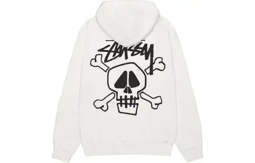 Stussy Pigment Dyed Skull Bones Hoodie