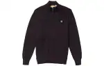 Timberland Sweatshirts Men's Black Stand Collar Moderate Regular