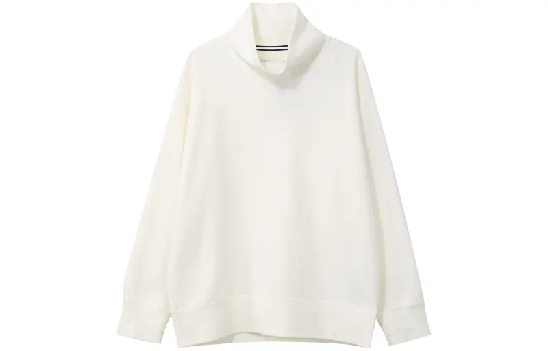 Nike Sweatshirts Men's Sail White Turtleneck Moderate Regular