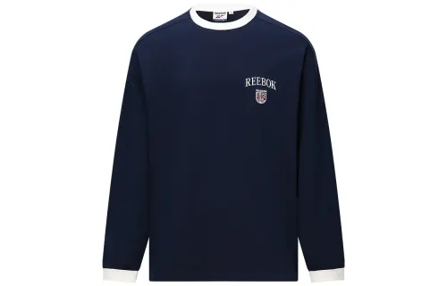 Reebok T Shirt Unisex Navy Blue