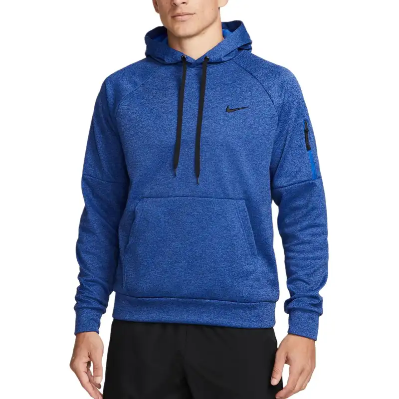 Nike Sweatshirts Men's Blue Hooded Moderate Regular