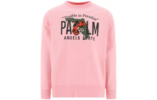 PALM ANGELS Graphic Printed Crewneck Sweater