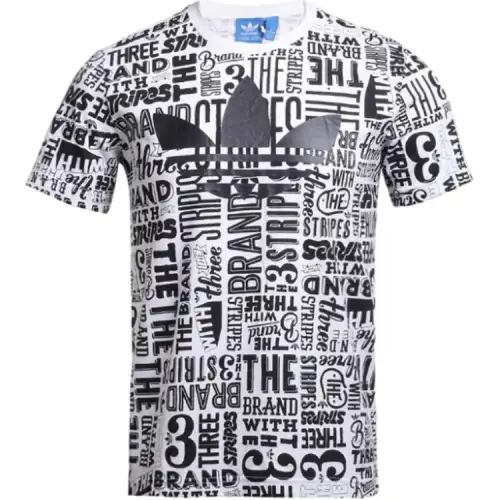 Adidas Originals T Shirt Men's Black White