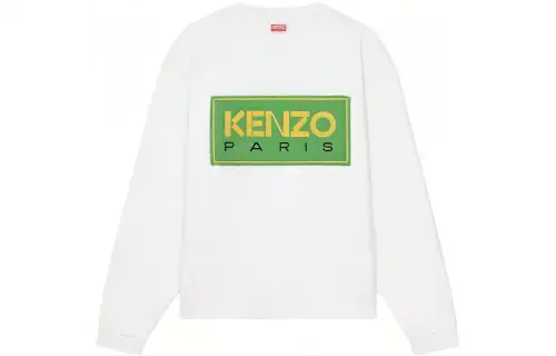 KENZO Logo Print Crewneck Sweatshirt