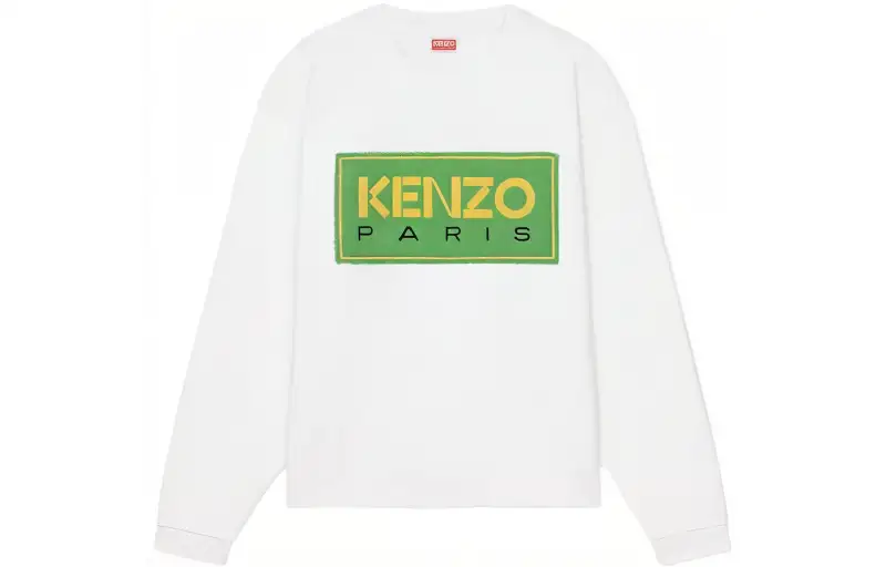 KENZO Logo Print Crewneck Sweatshirt