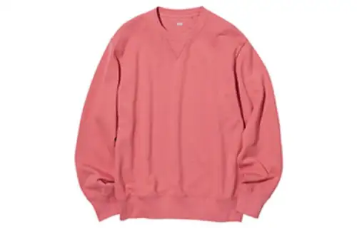 UNIQLO Sweatshirt Unisex Peach Pink