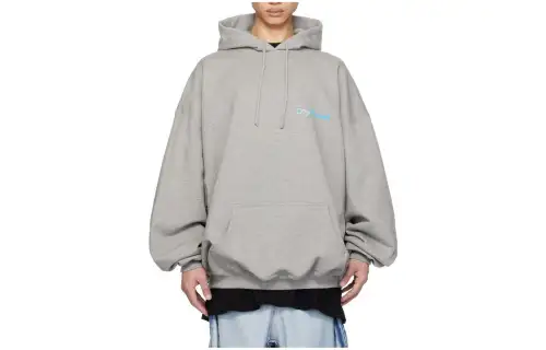 Vetements Sweatshirts Men's Gray Hooded Moderate Other