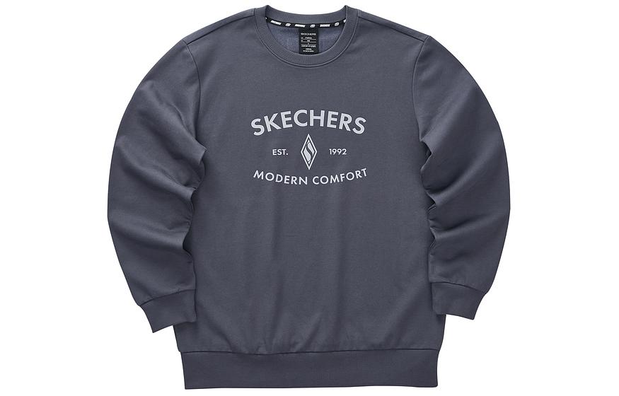 Худи Skechers Яшмовая серия (одиссей серый)