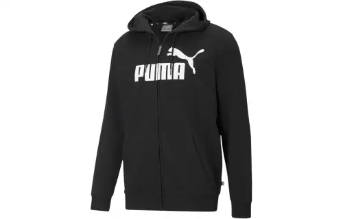 PUMA FZ Sweatshirt Unisex Black