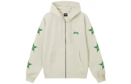 Stussy Sweatshirts Unisex Hooded Moderate Cardigan