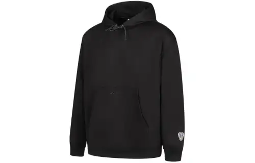 ASICS Sweatshirts Unisex Black Hooded Moderate Regular