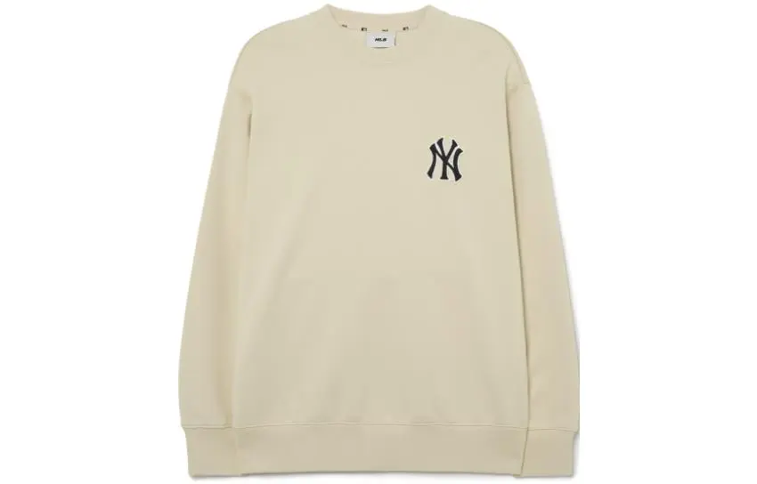MLB Sweatshirt Unisex Light Yellow