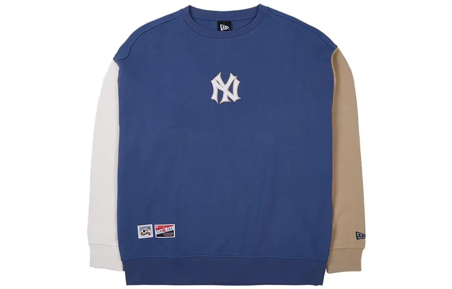New Era Sweatshirts Unisex Khaki Milk Crew Neck Moderate Regular