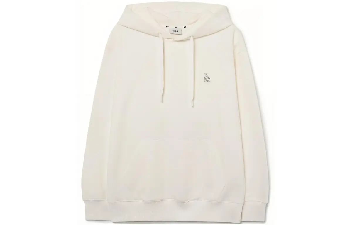 MLB Sweatshirts Unisex Cream Hooded (Non-detachable) Moderate