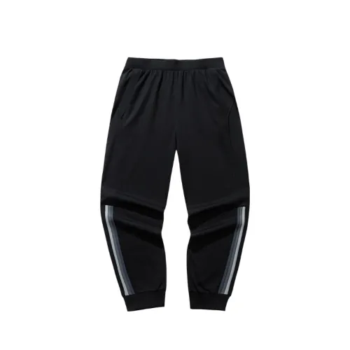 Anta Life Collection Knitted Sweatpants Men's Basic Black