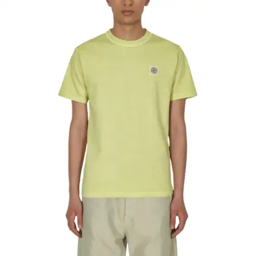 STONE ISLAND T Shirt Men's Lemon