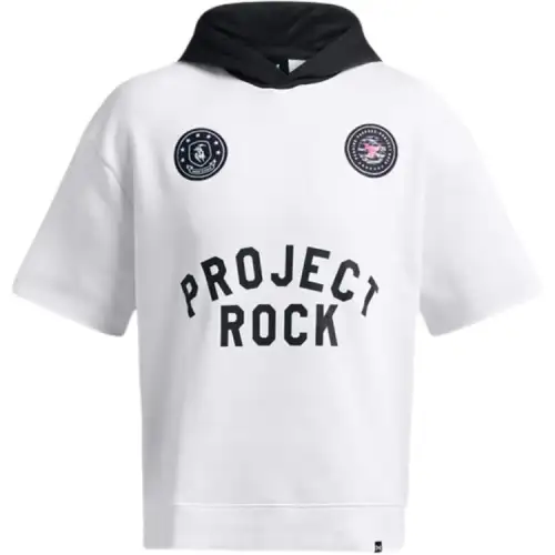 Under Armour Project Rock Icon Sweatshirt Men's White