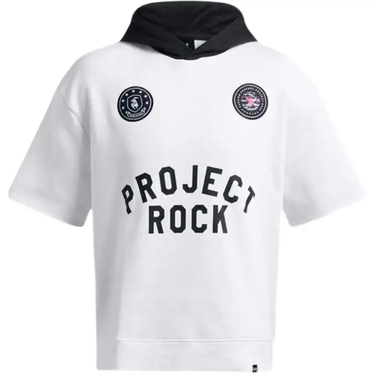 Under Armour Project Rock Icon Sweatshirt Men's White