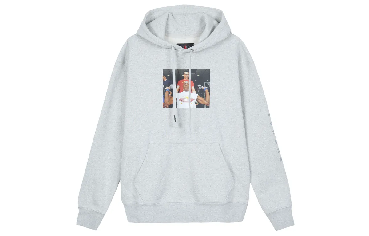 Jordan Brand × UNDEFEATED Capsule Sweatshirt Asia Version Men's Gray