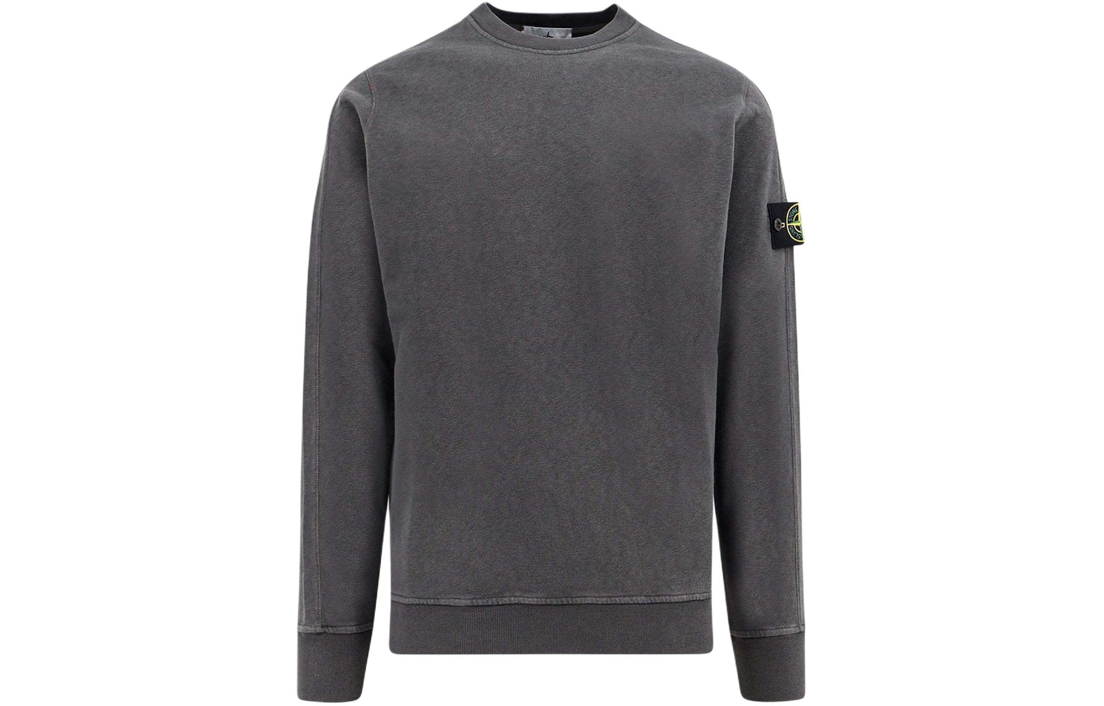 STONE ISLAND Compass Badge Crewneck Sweatshirt