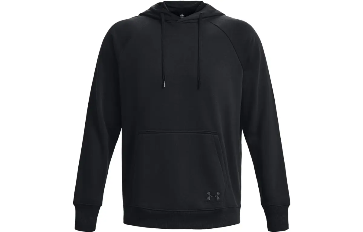 Under Armour Solid Color Sweatshirt Men's Black