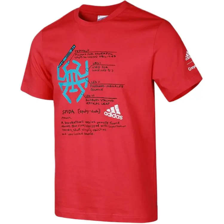 Adidas DON CRAY REPORT T Shirt Men's Red
