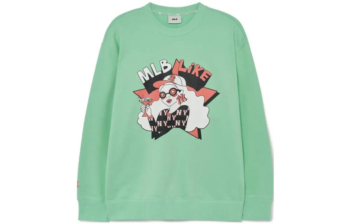 MLB Sweatshirt Unisex Light Green