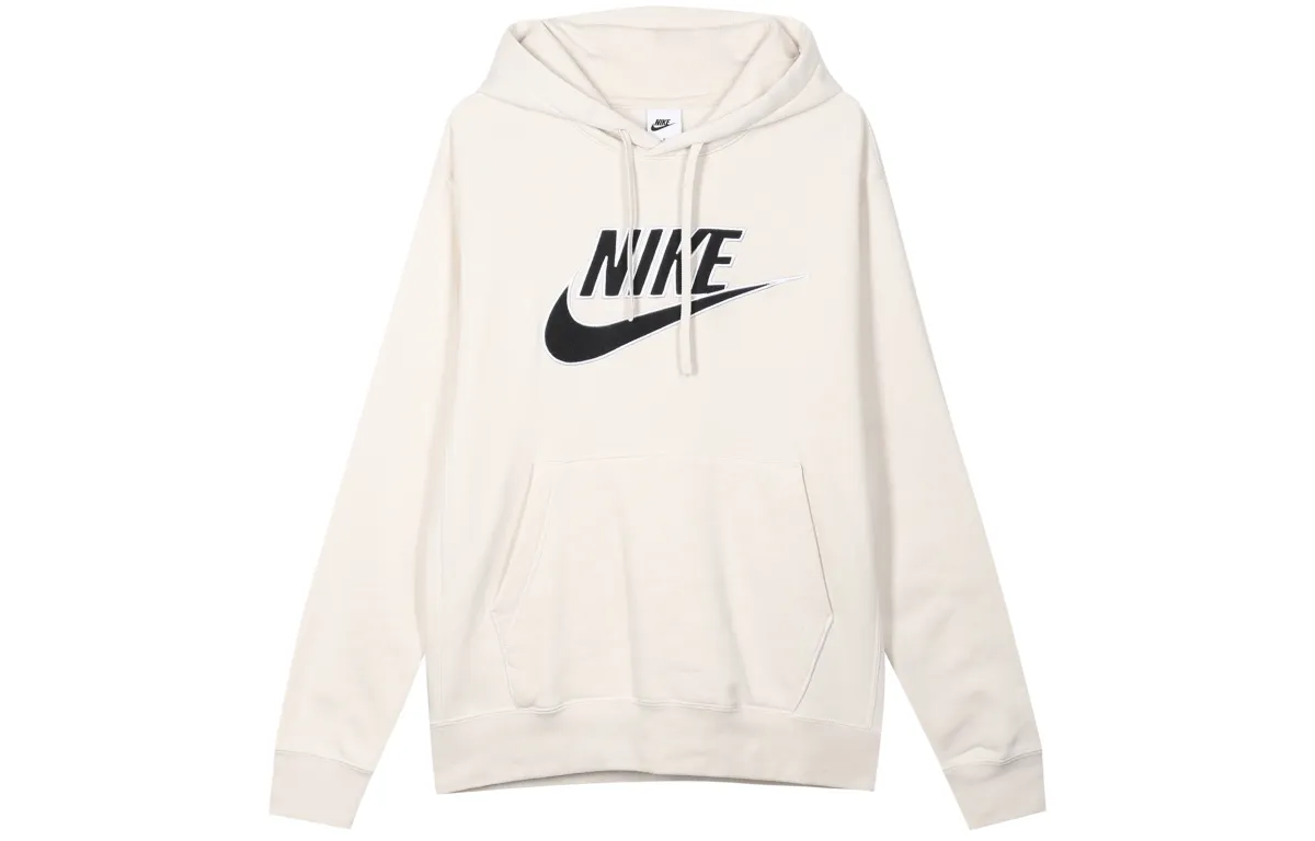 Nike Sweatshirts Men's White Hooded Moderate Regular