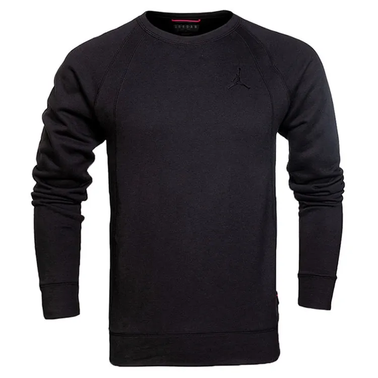Jordan Sweatshirts Men's Black Crew Neck Moderate Other