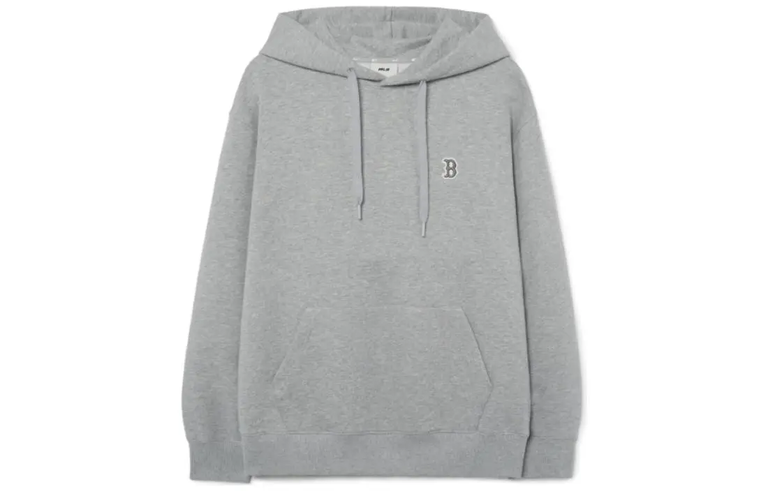 MLB Boston Red Sox Sweatshirts Unisex Gray Hooded (Non-detachable) Moderate