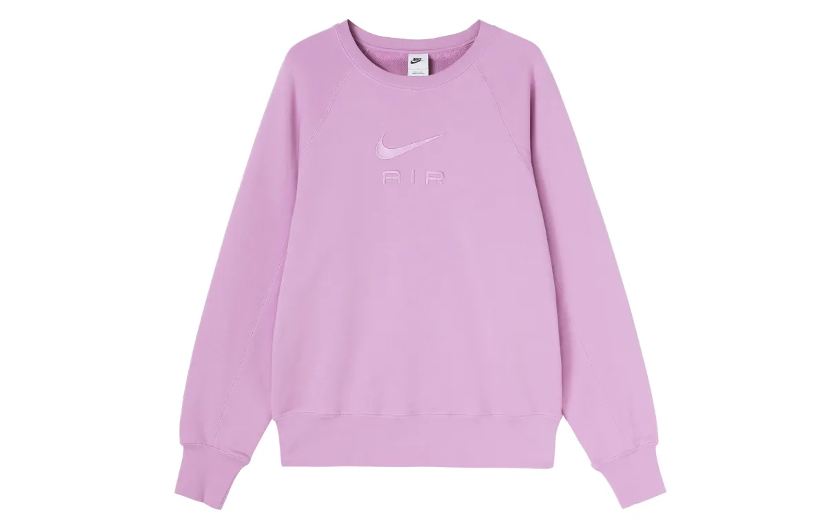 Nike Sweatshirts Men's Purple Crew Neck Moderate Other