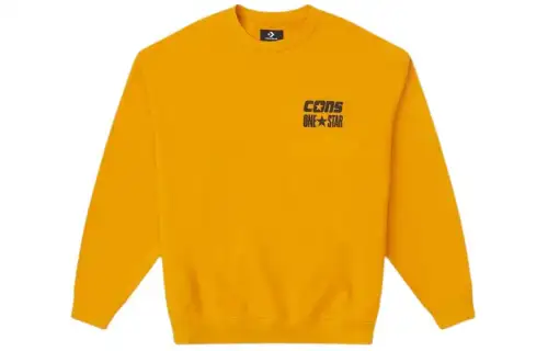 Converse One Star Crew Sweatshirt Unisex Yellow