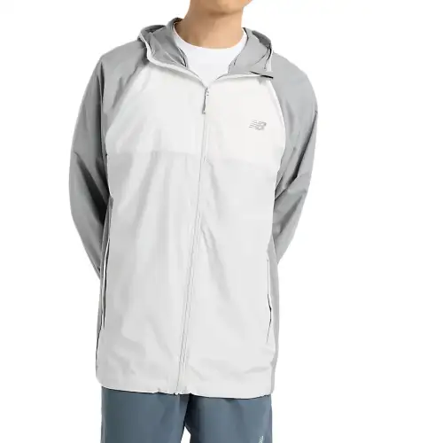 New Balance Athletics Packable Jacket Men's Gray YST