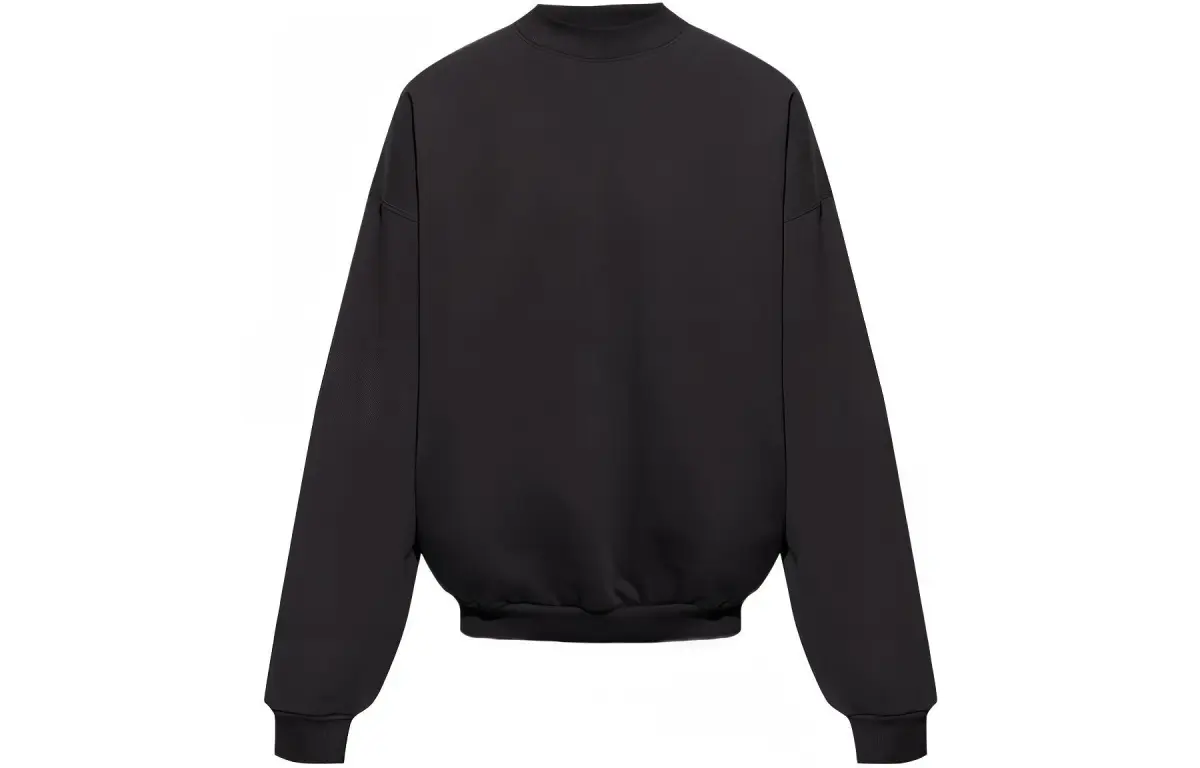 Balenciaga Sweatshirt Regular Fit Men's Black