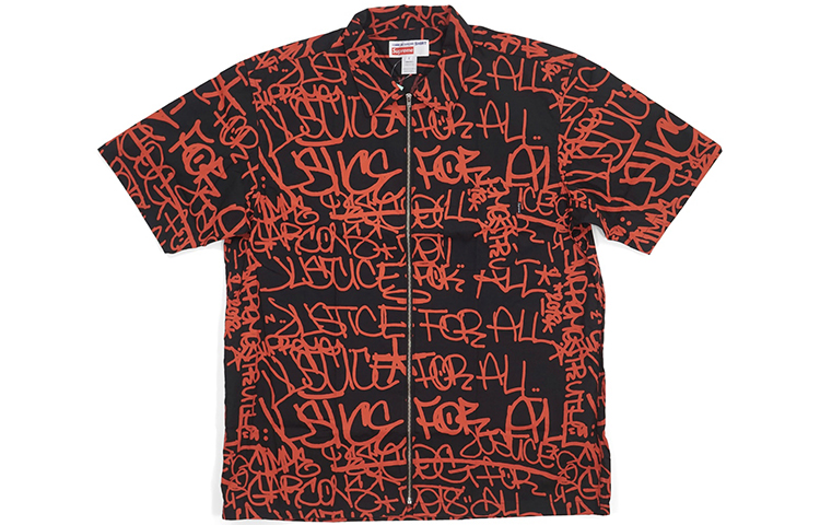 Рубашка Supreme FW18 x Comme des Garcons SHIRT (черная)