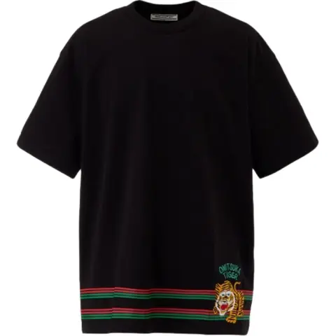 Onitsuka Tiger T Shirt Unisex Black