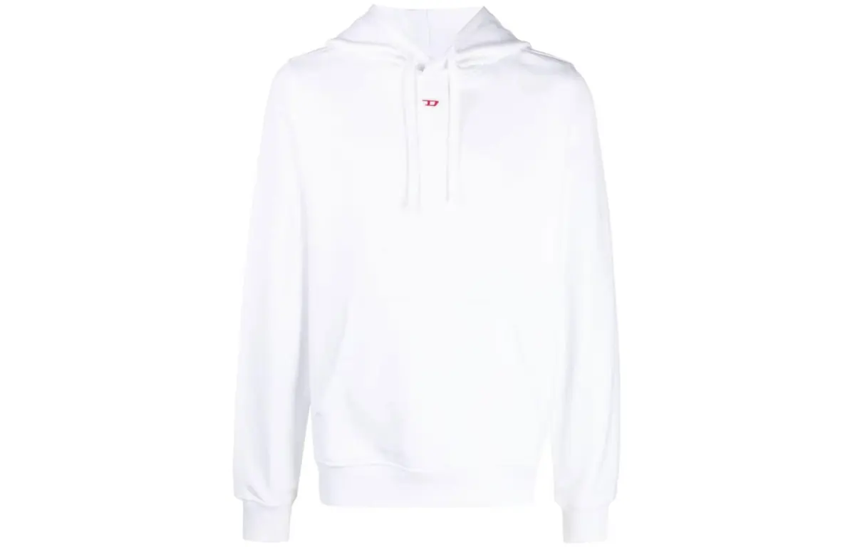 Diesel S-Ginn-Hood-D logo-appliqué hoodie