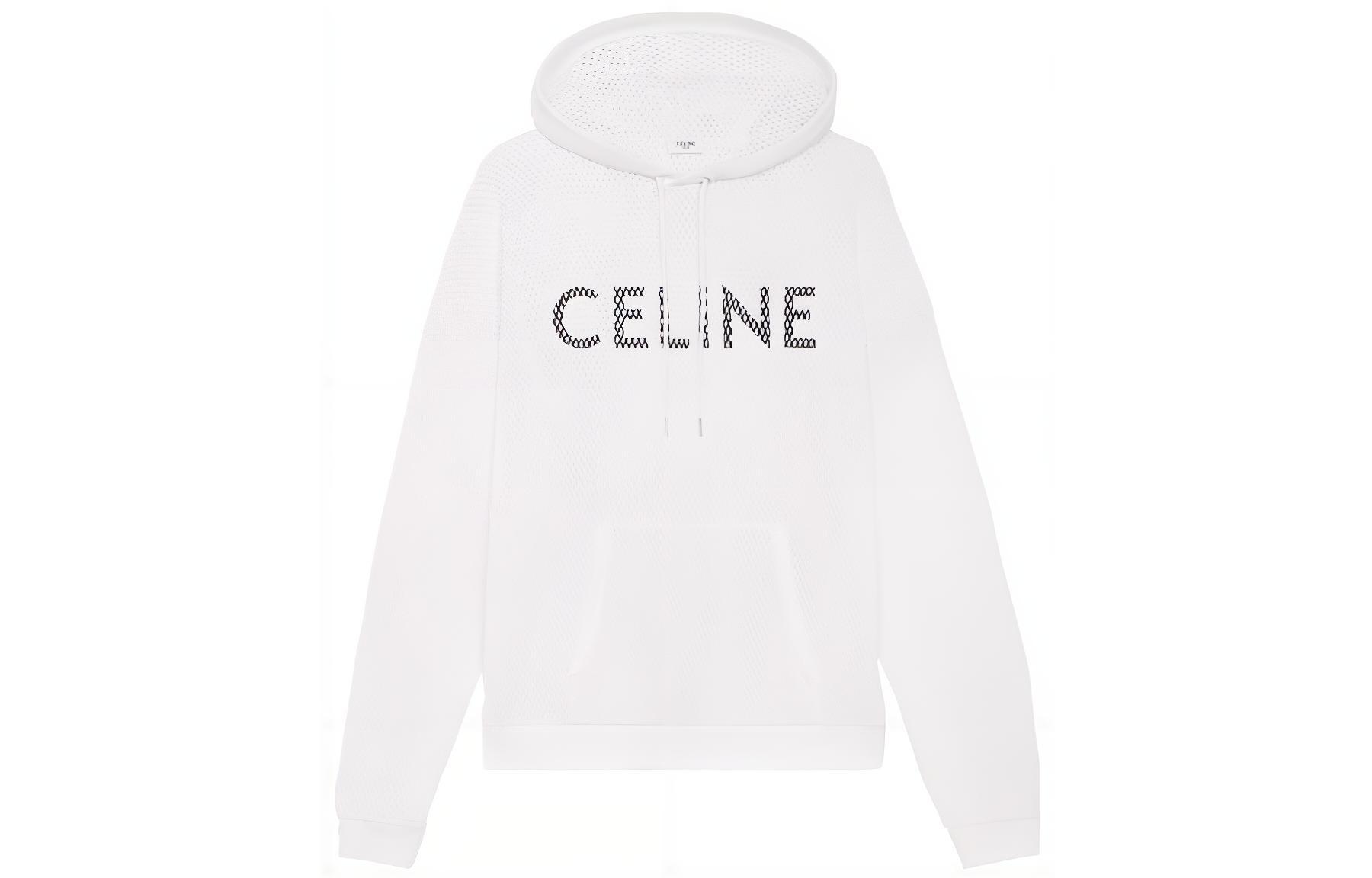 Мужское худи CELINE CELINE SS23 (белое)
