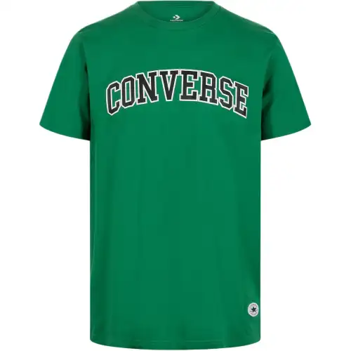 Converse T Shirts Men's Green Crew Neck
