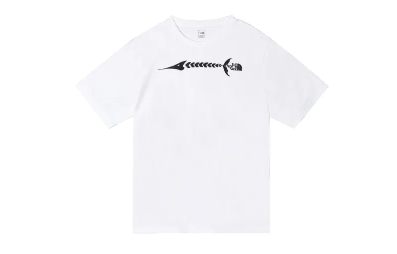 THE NORTH FACE T Shirt Men's White Black