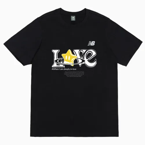 New Balance T Shirt Unisex Black