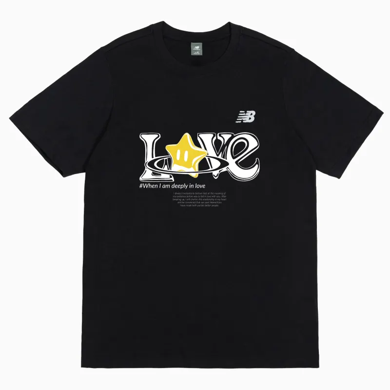 New Balance T Shirt Unisex Black